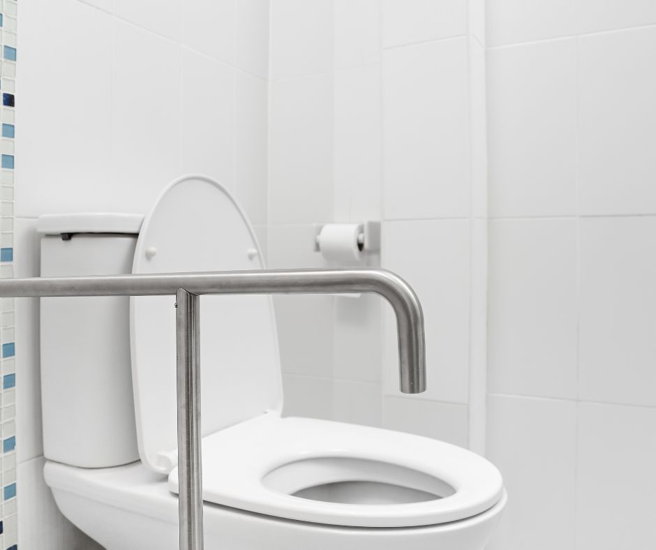 bathroom rails